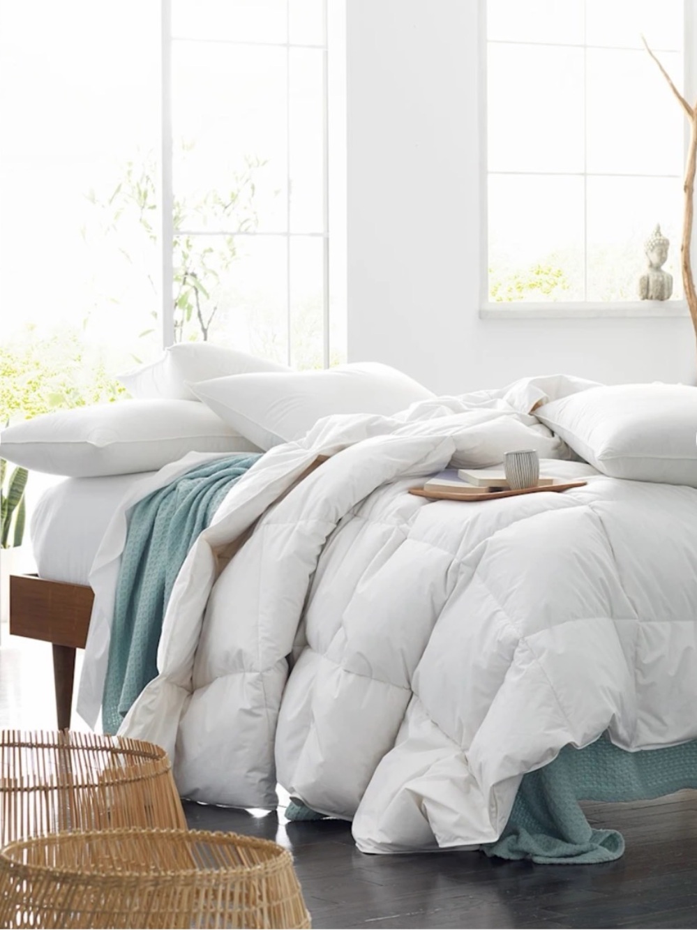 Legends Hotel Organic Cotton Down Comforter